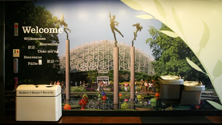 Missouri Botanical Garden exhibit signage and installed graphics